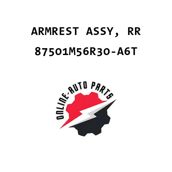 ARMREST ASSY, RR - 87501M56R30-A6T - Maruti Suzuki