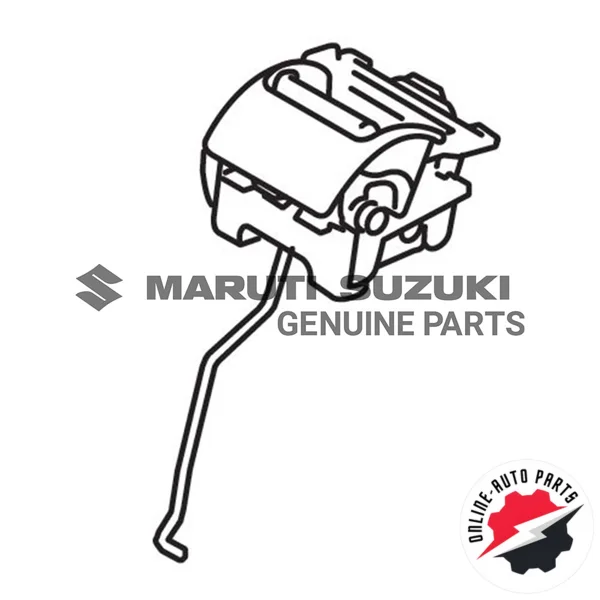 KNOB_RR BACK LOCK LH (BLACK)