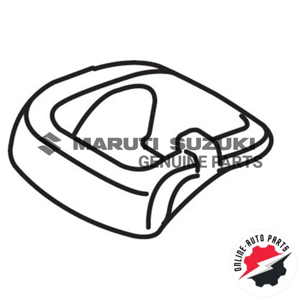 BEZEL_RR BACK LOCK LH (BLACK)