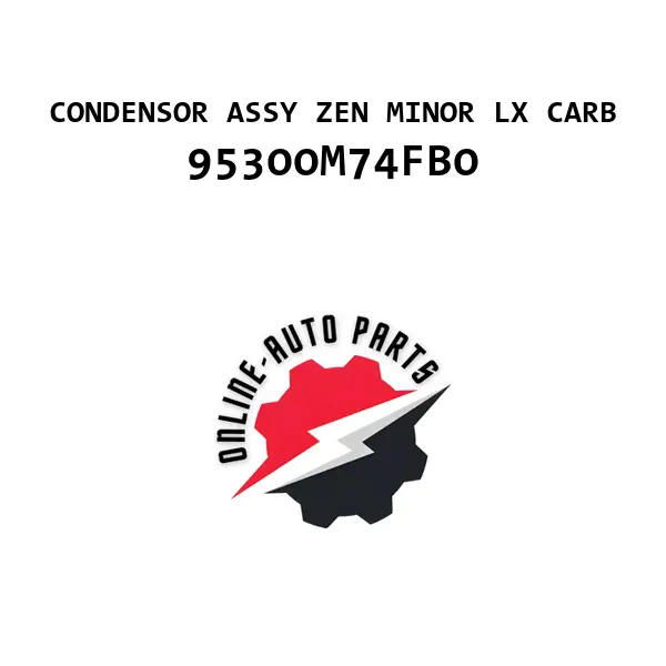 CONDENSOR ASSY ZEN MINOR LX CARB - 95300M74FB0 - Maruti Suzuki