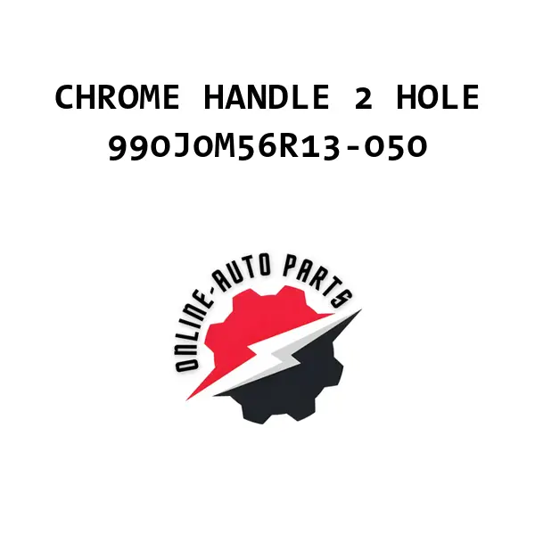 CHROME HANDLE 2 HOLE