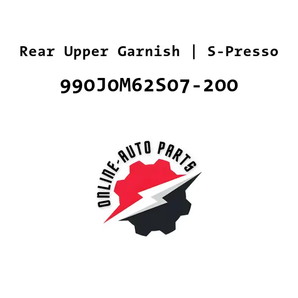 Rear Upper Garnish | S-Presso