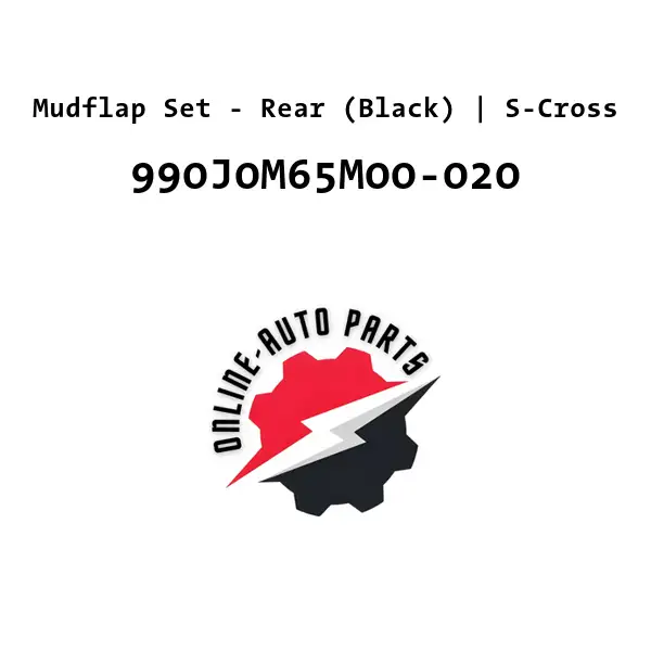Mudflap Set - Rear (Black) | S-Cross