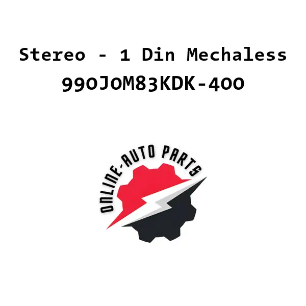 Stereo - 1 Din Mechaless