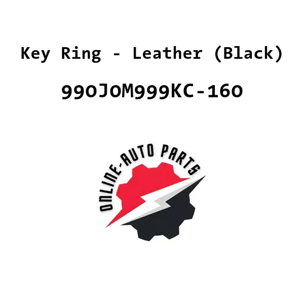 Key Ring - Leather (Black)