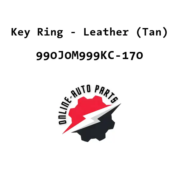 Key Ring - Leather (Tan)