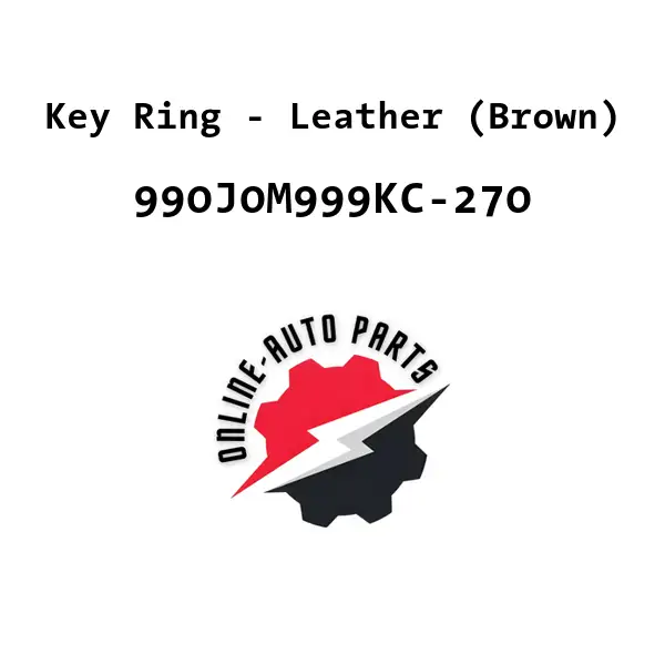 Key Ring - Leather (Brown)