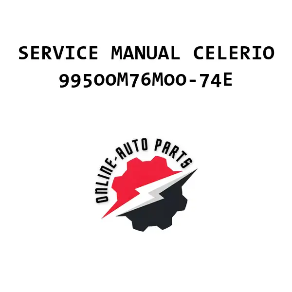 SERVICE MANUAL CELERIO