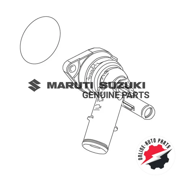 INLET S/ASSY_WTR W/THERMOSTAT