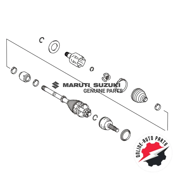 SHAFT ASSY_FR DRIVE_LH