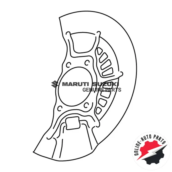 COVER_DISC BRAKE DUST_FR LH