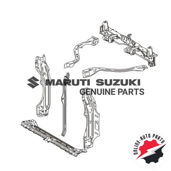 SUPPORT SUB-ASSY_RADIATOR