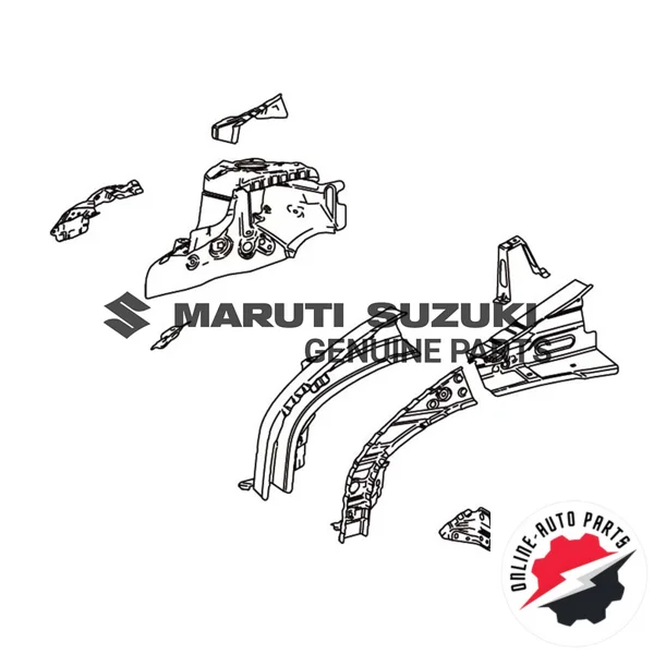 APRON SUB-ASSY_FR FENDER_LH