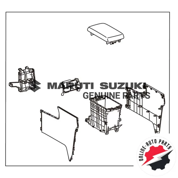 BOX FLOOR CONSOLE REAR