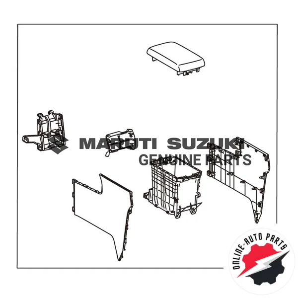 BOX FLOOR CONSOLE REAR