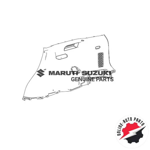 TRIM QUARTER LOWER RH