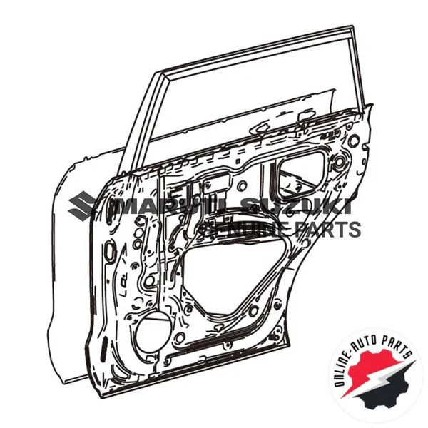 PANEL SUB-ASSY_RR DOOR_LH