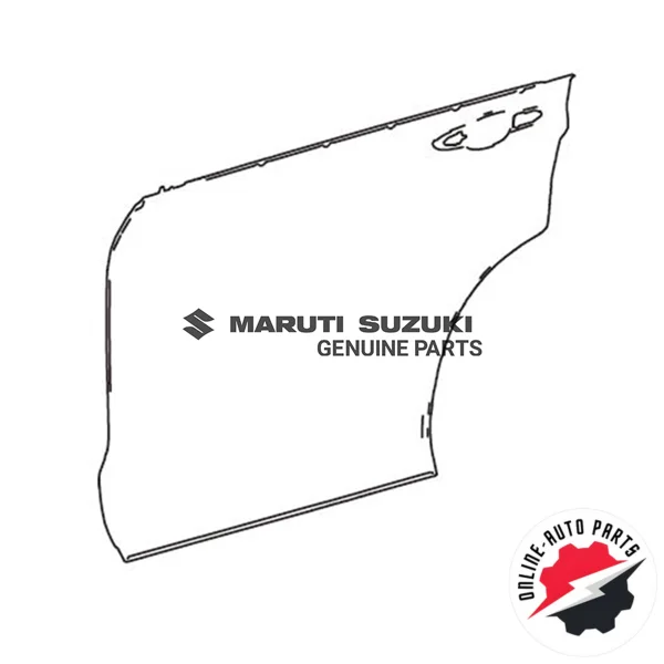 PANEL_RR DOOR_OUTSIDE RH - T6711M3VT02 - Maruti Suzuki