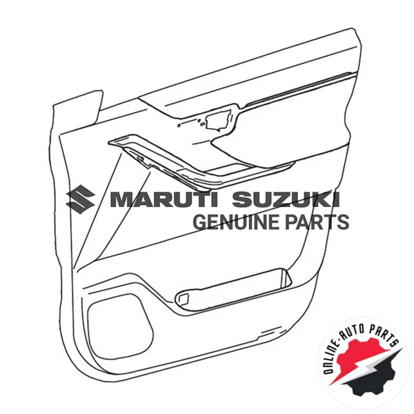 TRIM ASSY FRONT DOOR RH