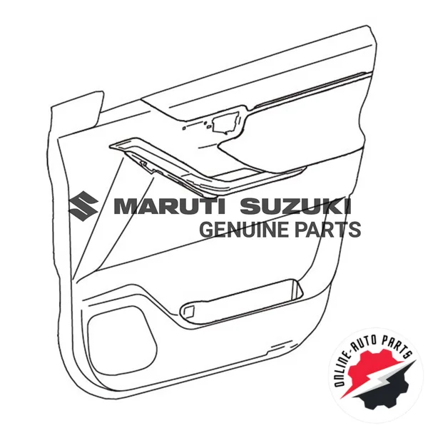 TRIM ASSY FRONT DOOR RH