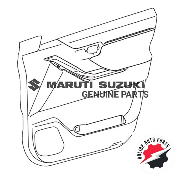 TRIM ASSY FRONT DOOR LH