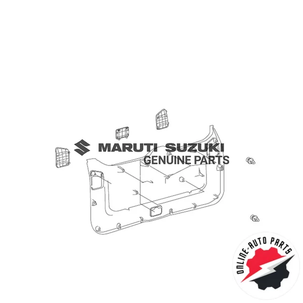 BOARD ASSY_BACK DOOR TRIM