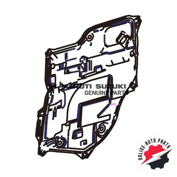 COVER_FR DOOR SERVICE HOLE