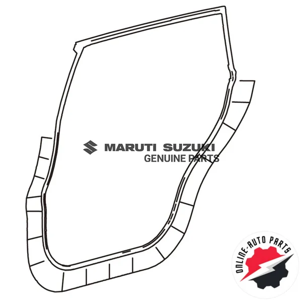 WEATHERSTRIP_RR DOOR_LH