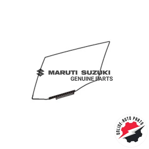 GLASS SUB-ASSY_RR DOOR_RH