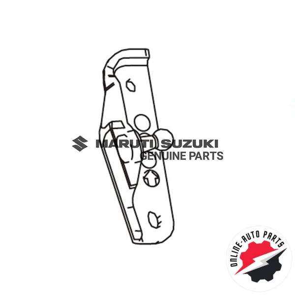 BRKT_BACK DR DMPR STAY_UPR LH