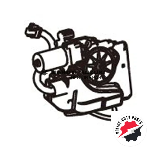 LOCK ASSY_BACK DOOR W/CLOSER