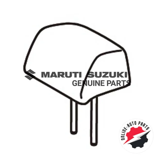 HEADREST ASSY_RR SEAT_CTR