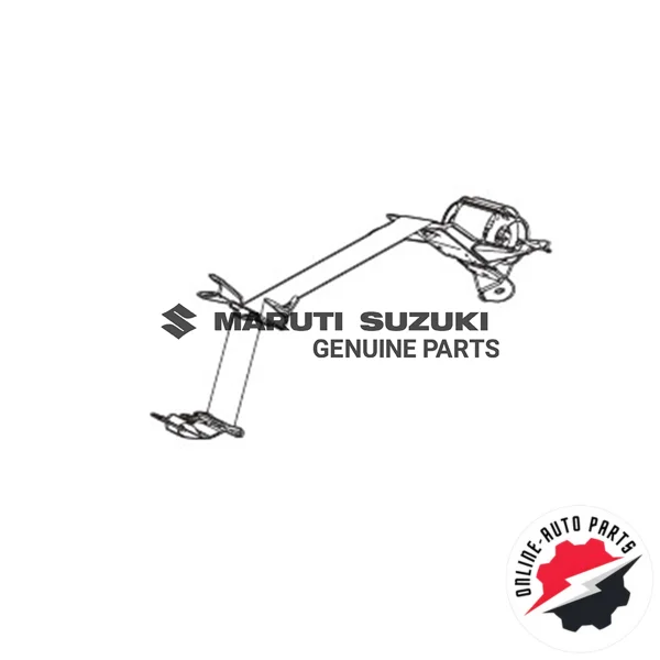 BELT ASSY_RR SEAT LAP TYPE_CTR