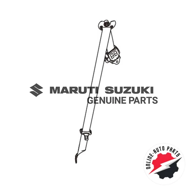 BELT ASSY_RR NO.2 SEAT_OTR RH