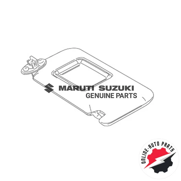 SUNVISOR ASSY RH