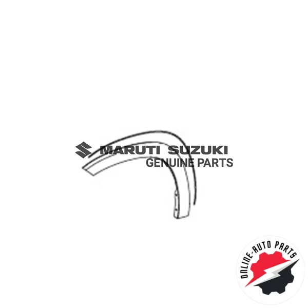 MOULDING SUB-ASSY_FR FENDER_LH (NO PAINT REQ.)