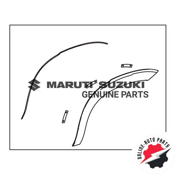 MOULDING S/ASSY_QTR OUT_RH