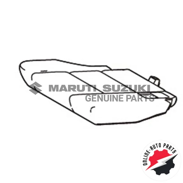 TRIM REAR SEAT CUSH_RH