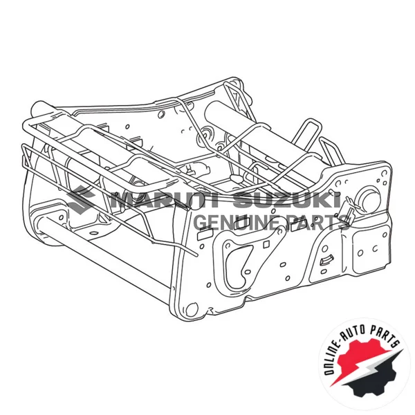 FRAME S/ASSY_NO.1 SEAT CUSH_RH