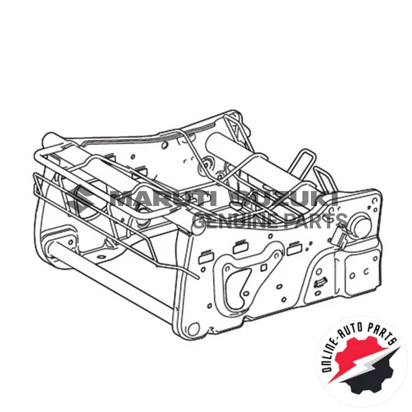 FRAME S/ASSY_NO.1 SEAT CUSH_RH