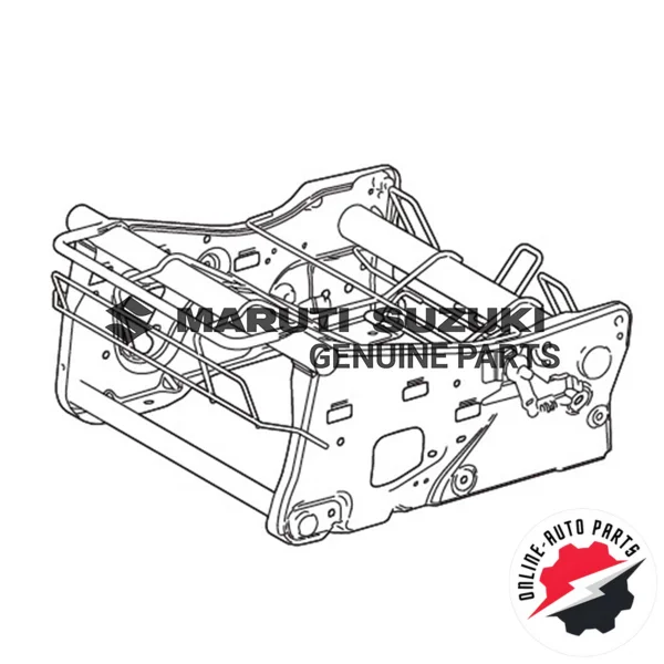 FRAME S/ASSY_NO.1 SEAT CUSH_LH