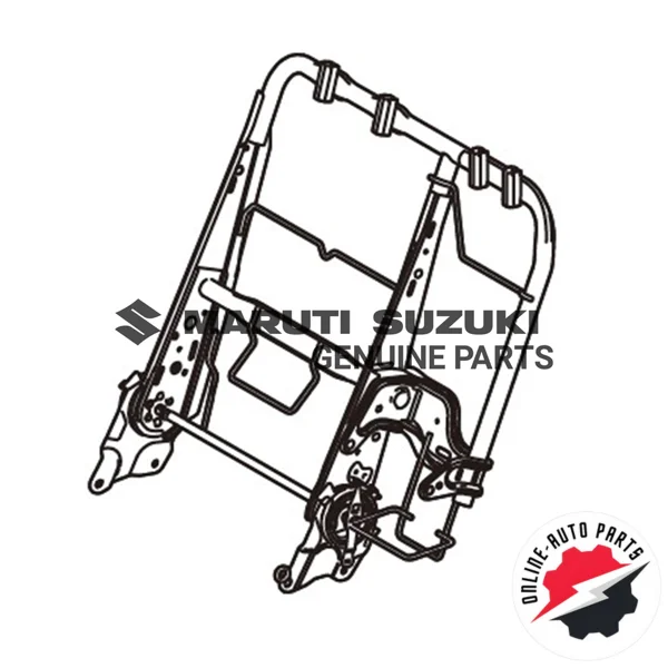 FRAME S/ASSY_NO.1 SEAT BACK_RH