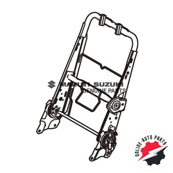 FRAME S/ASSY_NO.1 SEAT BACK_RH