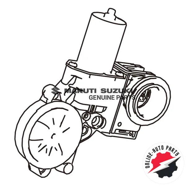 MOTOR ASSY_PWR WDO RGLTR_RH