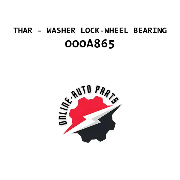 THAR - WASHER LOCK-WHEEL BEARING