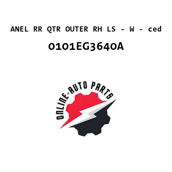 ANEL RR QTR OUTER RH LS - W - ced