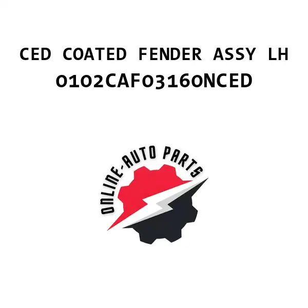 CED COATED FENDER ASSY LH