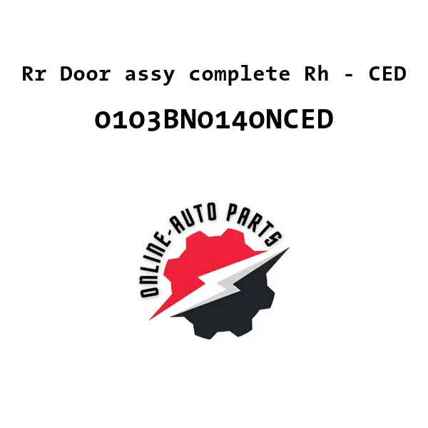 Rr Door assy complete Rh - CED
