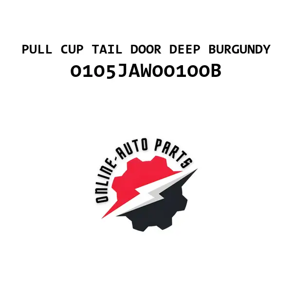 PULL CUP TAIL DOOR DEEP BURGUNDY