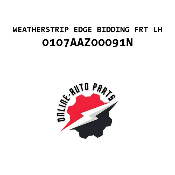 WEATHERSTRIP EDGE BIDDING FRT LH